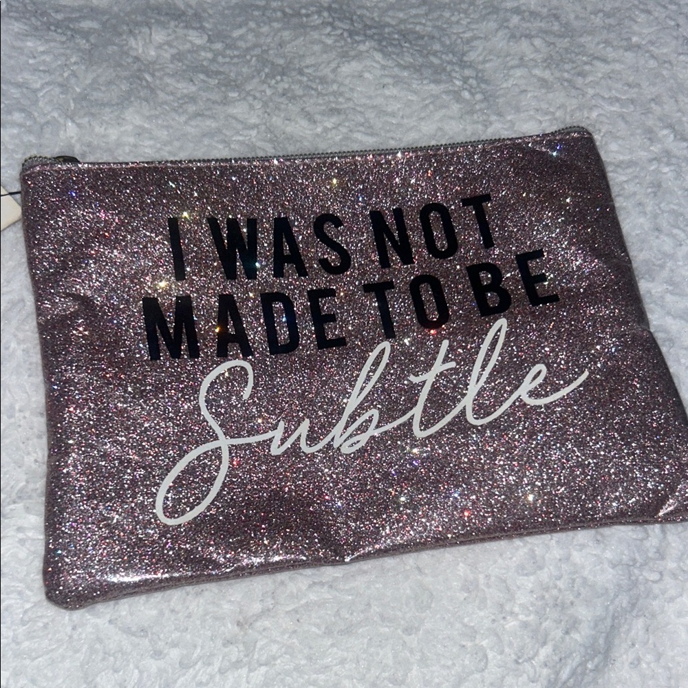 Ruby + Cash Glittery Pink Bag
